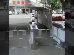 Dış Mekan için AG-PX31122802 Araçla Erişilebilir Akıllı Güvenlik Swing Bariyer Kapısı