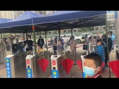 Flap Bariyer Kapısı Geri Çekilebilir Flap Bariyer Optik Bariyer Turnikeler